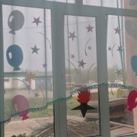 Патриотическая акция "Окна победы"