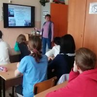 Профориентационная встреча с представителя "Автомобильно-технического колледжа" пгт. Ярославский 