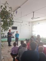 Выступление ученика 5 класса Зелёного Ильи