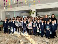 Поздравление с наступающим Новым 2024 годом представителей Строительной компании ООО «Илиада» г. Уссурийска