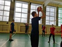 Игра в пионербол 31.01.2024 года