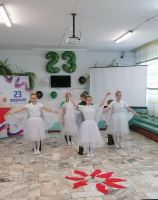 Торжественная линейка День защитника Отечества 